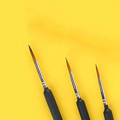 Kanca Hattı Suluboya Ekstra İnce Saç El Boyama Çalı Kalem Seti Guaj Akrilik Fırçalar Sanat Malzemeleri