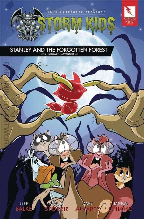 John Carpenter Fırtına Çocuklarını Sunuyor: Stanley ve Unutulmuş Orman 1 VF / NM ; Fırtına Kralı çizgi romanı