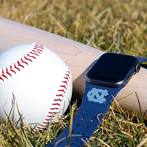Affinity Bantları Kuzey Carolina Tar Heels Silikon Spor Bandı Apple Watch ile uyumlu