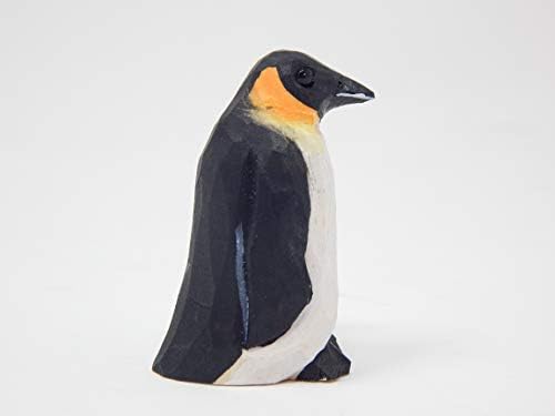 İmparator Penguen Heykelcik Kuzey Kutup Denizi Kuş Minyatür Kutup Ahşap Sanat Oyma Süs Küçük Hayvanlar Akvaryum