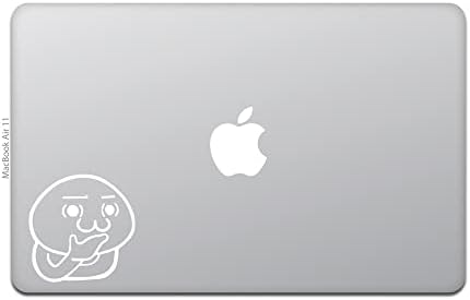 Tür Mağaza M752-W MacBook Air / Pro 11/13 İnç MacBook çıkartması Kedi Onigiri 2 Chan Onigiri Beyaz