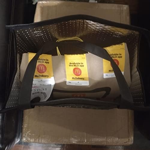 Uber Yemek Dağıtım Çantası 2 Paket Yiyor