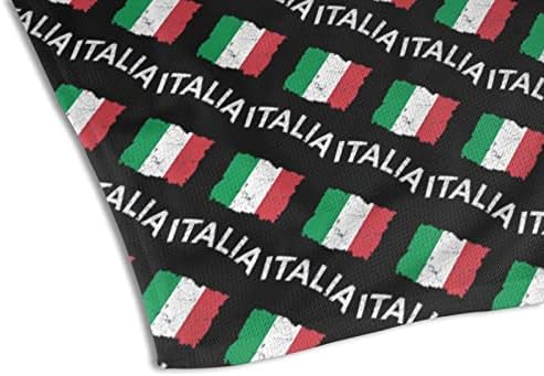 Vintage İtalyan Bayrağı Köpek Bandana Yaka Üçgen Atkısı Önlükler Pet Atkı