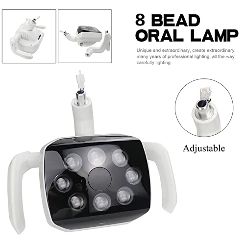 Sensörlü 26MM Dental LED Oral ışık lambası 8 boncuk Gölgesiz çalışma lambası