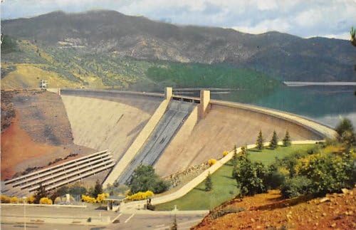Shasta Barajı, Kaliforniya Kartpostalı