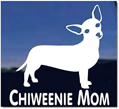 Chiweenie Anne / NickerStickers ® Köpek Pencere araba Kamyon RV Çıkartma