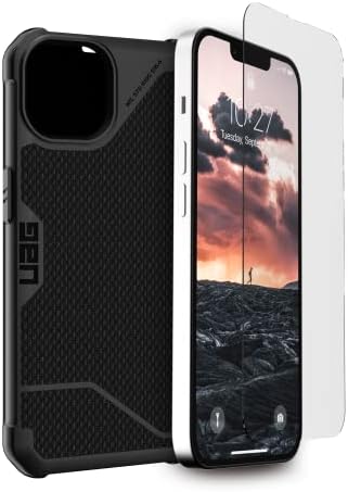 URBAN ARMOR GEAR UAG iPhone 13 Pro Max Kılıf [6,7 inç Ekran] Metropolis, Kevlar Siyah ve iPhone 13 Pro Max [6,7 inç Ekran]
